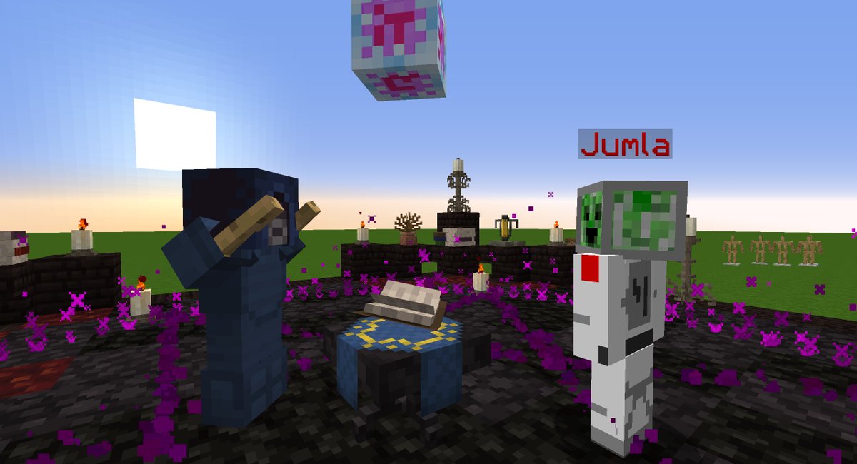 Wynncraft The Minecraft Mmorpg On Twitter Jumla Is Hard At Work Doing Some Black Magic For The Next Update