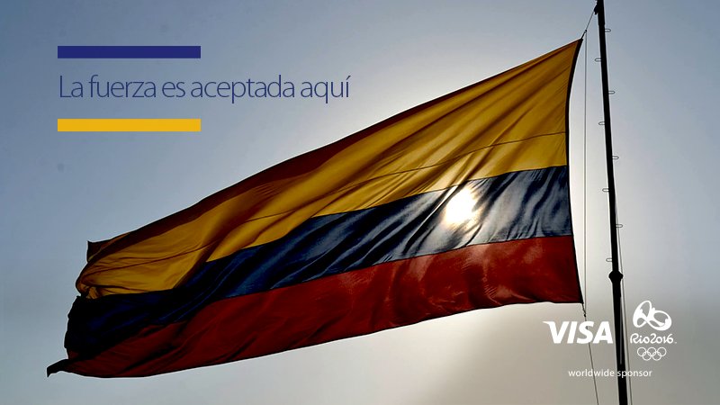 VisaColombia's tweet photo. Colombia acaba de ganar #oro en #LevantamientoDePesas ¡Felicitaciones a todo un país! https://t.co/lP70cH9Ebp