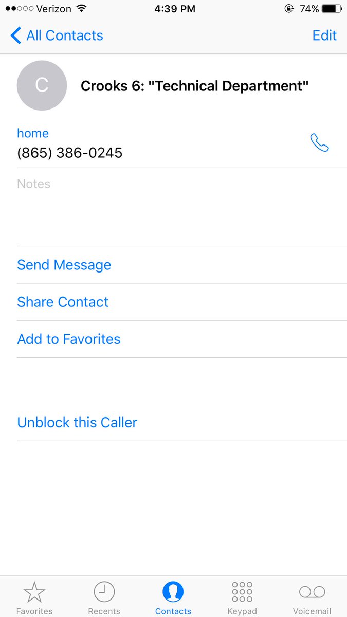 heathertanchuck's tweet image. #Fake 
ANOTHER call from #TechnicalDepartment in #Knoxville, TN
American names; 
Indian accents

(865) 386-0245 😂 😝