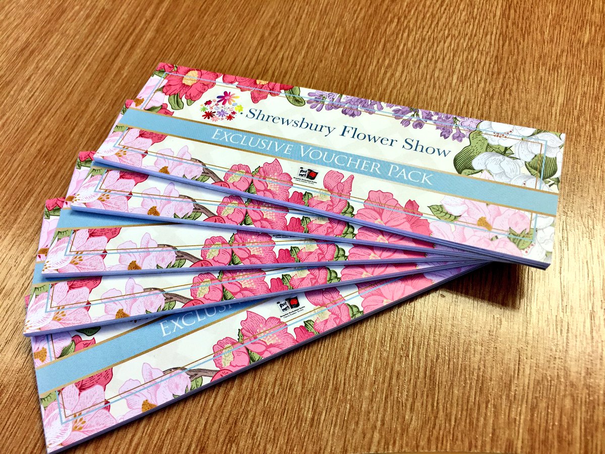 ShrewsFlowerShw's tweet photo. If you're a member you get vouchers this year, come and get yours from the membership tent https://t.co/a4TSAt5dOk
