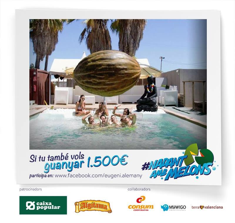 EugeniAlemany's tweet photo. En el #nadantambmelons passen coses molt rares. Des de melons voladors a Gokus de #DragonBall
🏊🏼🍉🍉🍉 https://t.co/X8RUDnhEcW