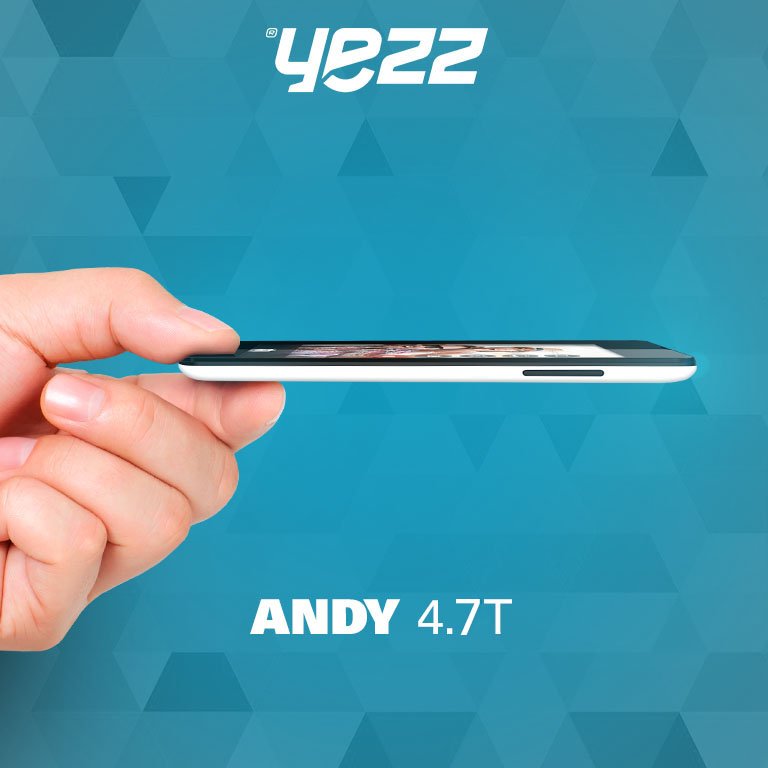 yezzmobile_pe's tweet photo. Nuestro Andy 4.7 con su ultra delgado cuerpo de 7.2mm cuenta con una pantalla resistente al daño y más duradera. https://t.co/faPgY656Y7