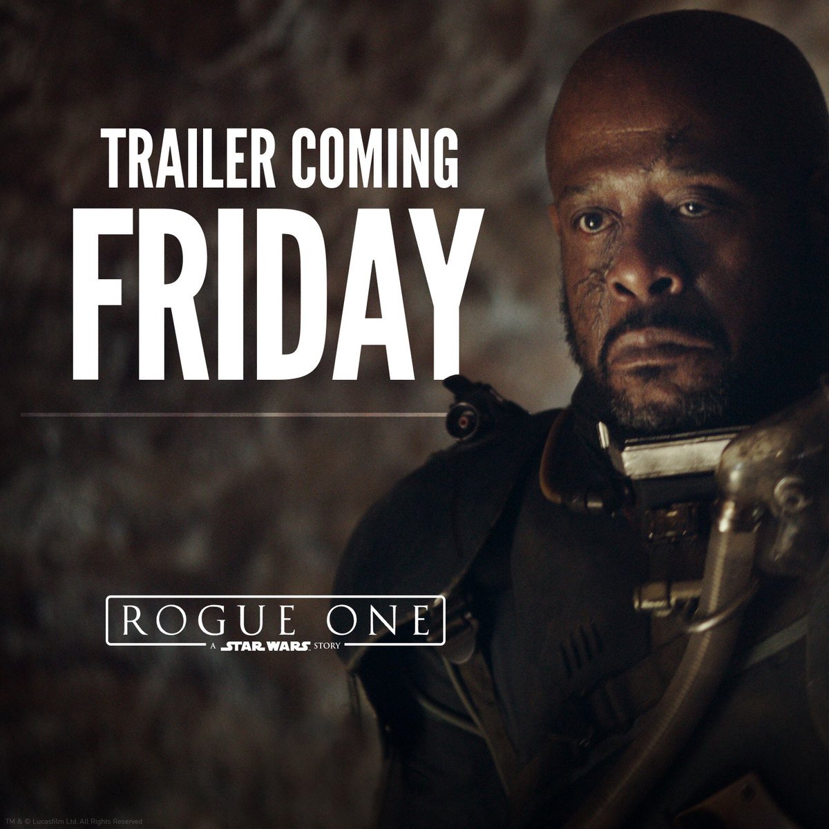 CTC_Show's tweet photo. It’s official!!! #RogueOne https://t.co/Naamdukvpg