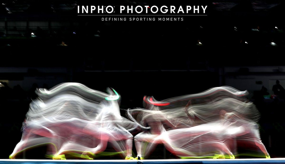 Inphosports's tweet image. Great pic from @DanSheridan2012 of the women's fencing Semi-Final between Sofya Velikaya &amp;amp; Manon Brunet #InphoInRio