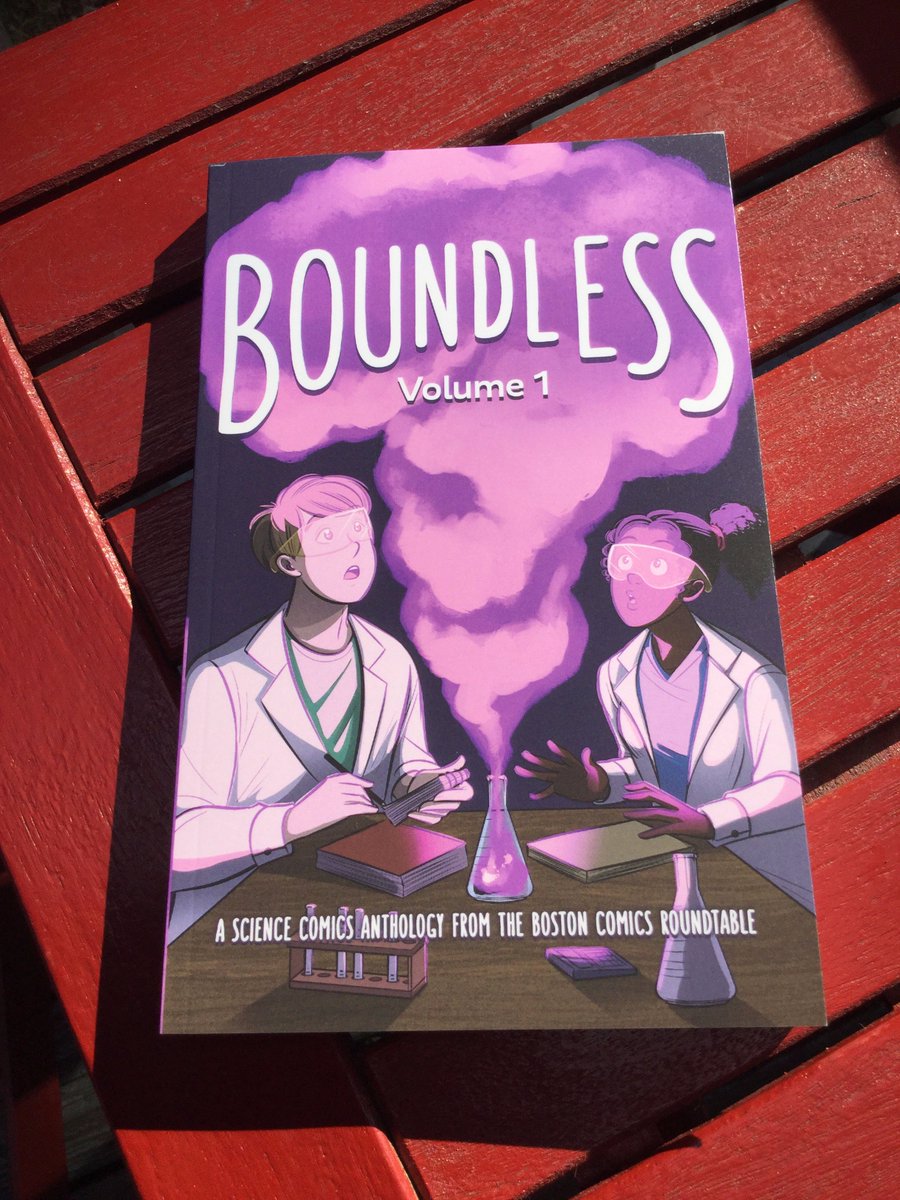 BoundlessComic's tweet photo. The books have been printed. They're really real!!! #boundlesswonder https://t.co/IObUf31dGU