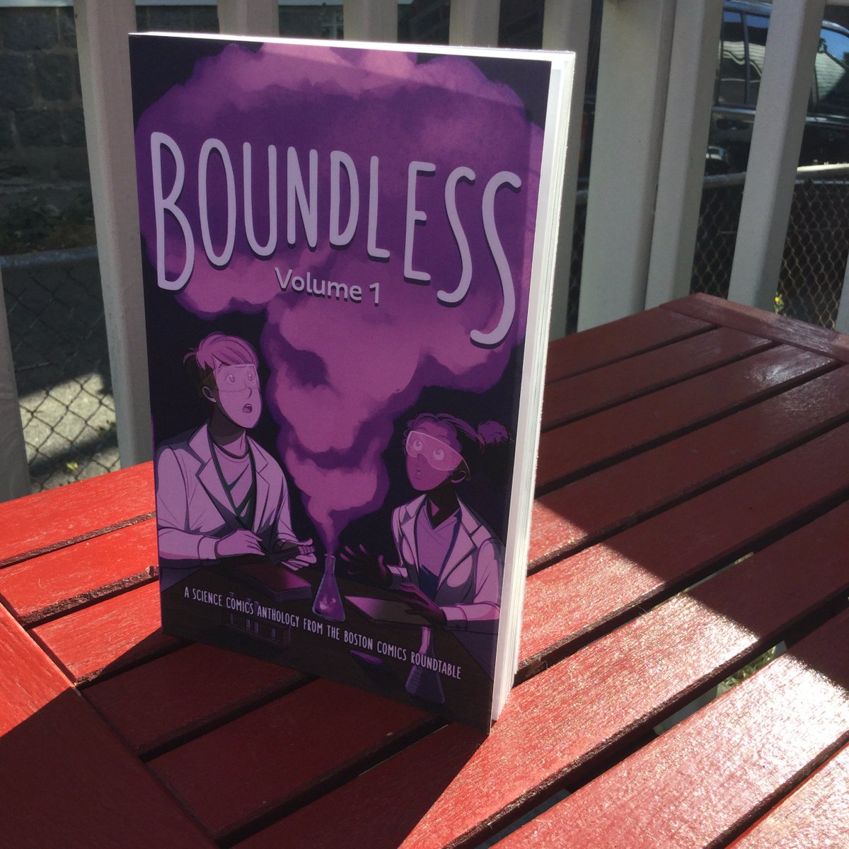 BoundlessComic's tweet photo. The books have been printed. They're really real!!! #boundlesswonder https://t.co/IObUf31dGU