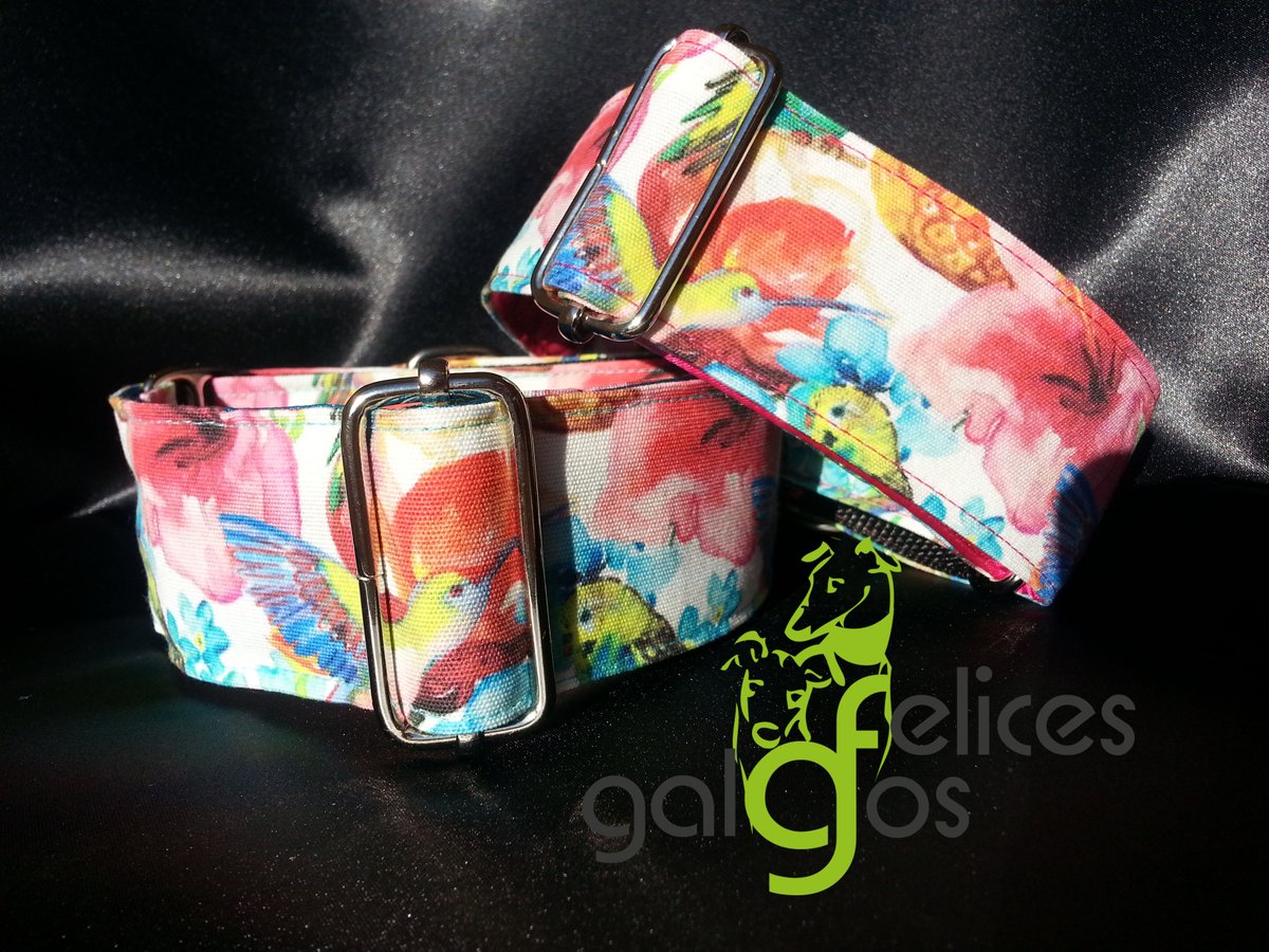 GalgosFelices's tweet photo. 🌹🐦Modelo Nº44 Birds🌹🐦🌺
Precioso estampado de flores y pajaros.
Disponible en 3cm, 4cm y 5cm (17€, 21€, 23€) https://t.co/gQiEc78Xgq
