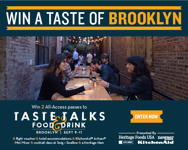 TasteTalks's tweet photo. Enter to win a trip to NYC and get fed for three days straight—you've got nothing to lose https://t.co/mudsST9Otj https://t.co/GMFywYgo1b
