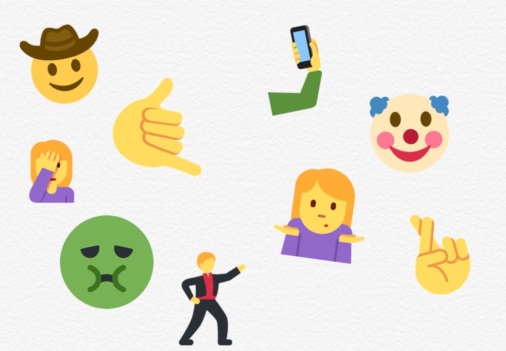 Emojipedia 📙 on Twitter "Unicode 9.0 emojis are now available as Twitter Stickers https//t.co