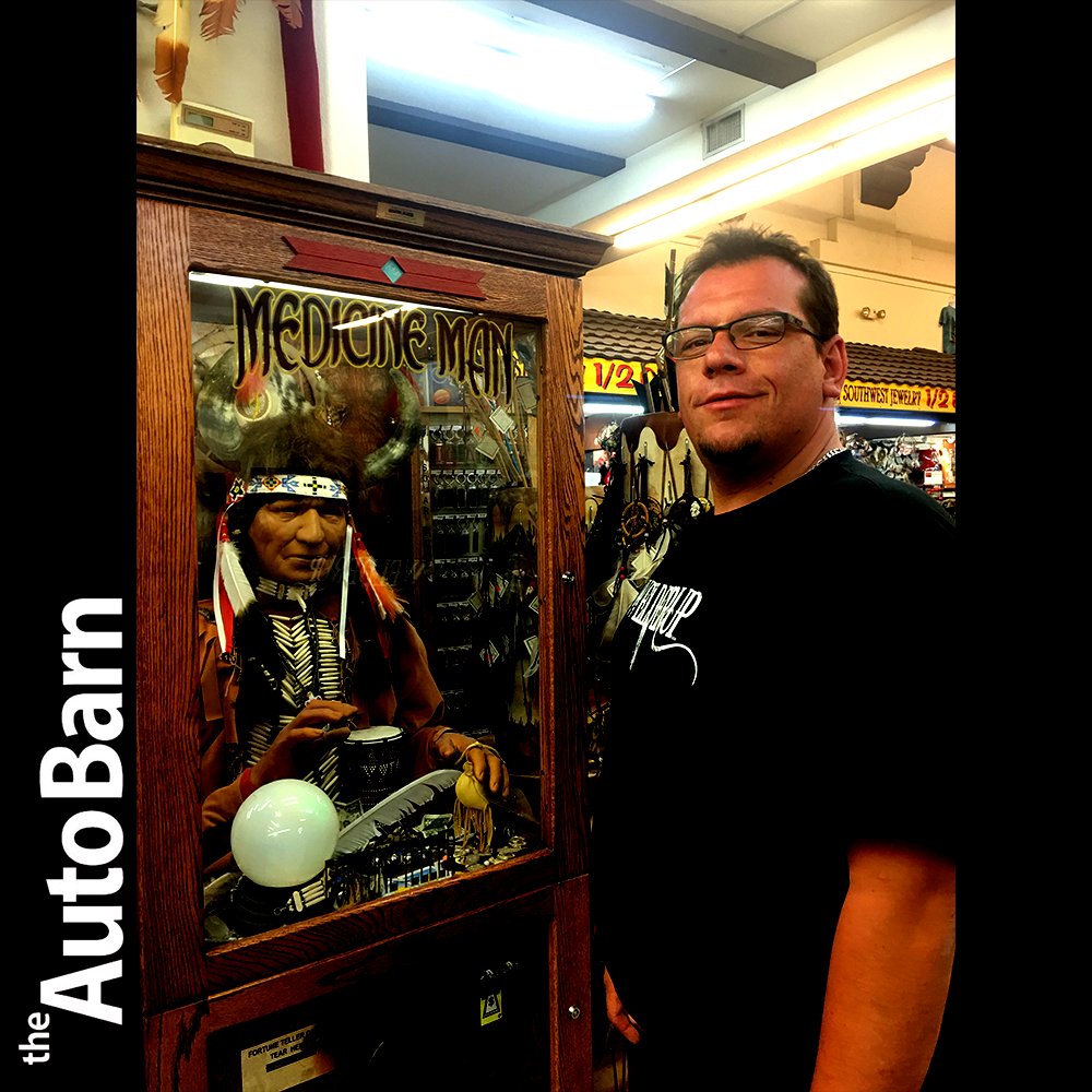 AutoBarnGroup's tweet image. El T looking good with the medicine man. #PayAsmileForward #GitRdoneFun tabg.ca