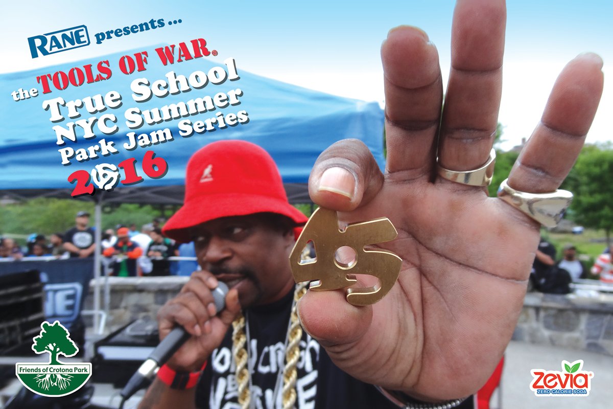 ToolsofWarJams's tweet photo. Aug 9 DIGGERS DELIGHT DJ Jazzy Jay @chairmanmaonyc @raichous @stnickpark NY @GrandmasterCaz https://t.co/L446o0UUmN https://t.co/WjuIOcBEEE
