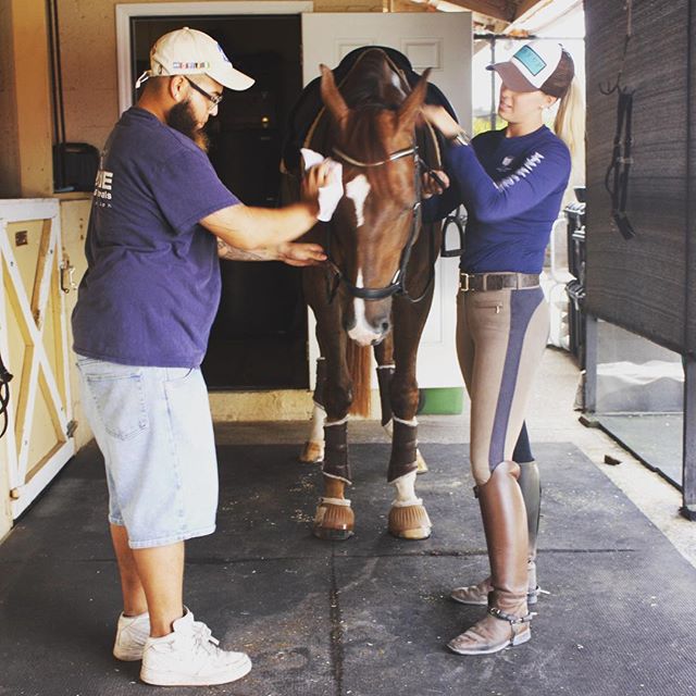 AlexDressage's tweet photo. I don't know what I'd do without Christian! #TheEquestrianLife #TheDressageLife #CoverGirl #asmarequestrian https://t.co/ktBgRTHpqD