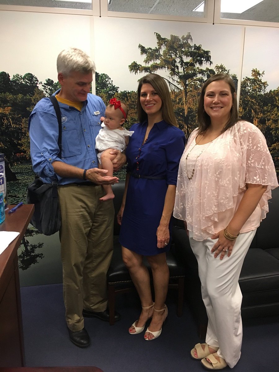 carmenlanglois's tweet photo. Visited with @BillCassidy today on Capital Hill to discuss breastfeeding support &amp; laws for Louisiana constituents. https://t.co/IcUYvgKDf0