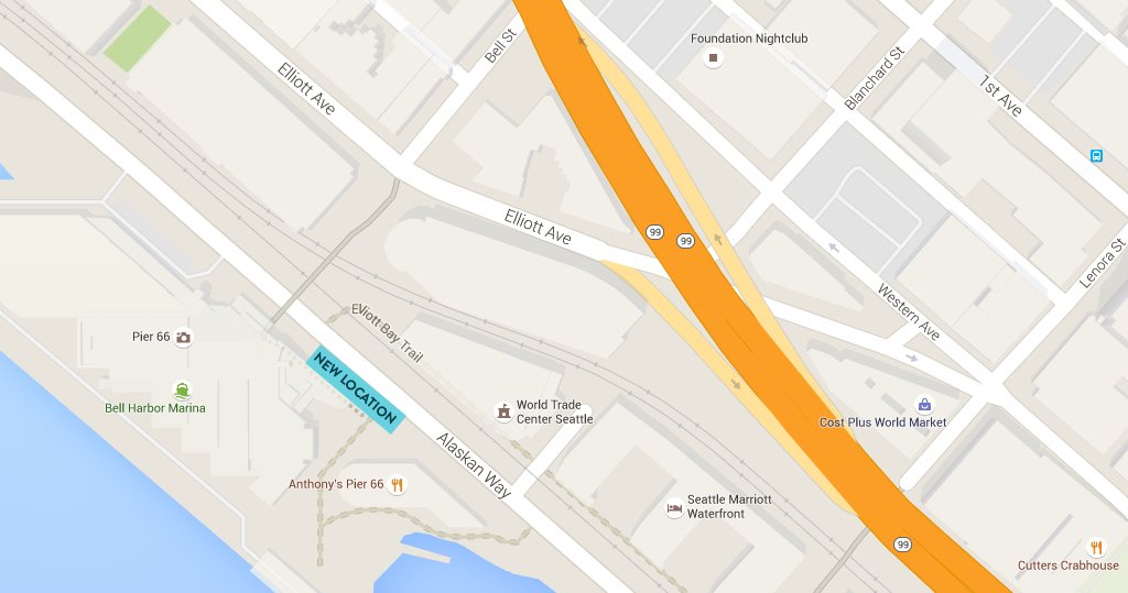 CyclePronto's tweet photo. #PRONTOALERT: Station move to Pier 66 has been delayed slightly. The station will be in place by TOMORROW night. https://t.co/0nMKcKznPc