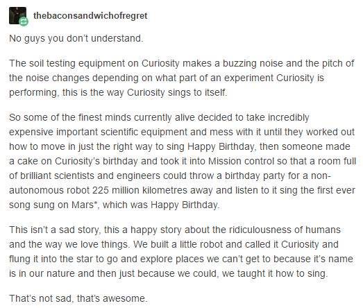 amity jam (@amityjam) on Twitter photo This is what I was talking about! <a href="/MarsCuriosity/">ARCHIVED - Curiosity Rover</a> singing to itself is sweet and joyful 😍 This is what I was talking about! <a href="/MarsCuriosity/">ARCHIVED - Curiosity Rover</a> singing to itself is sweet and joyful 😍