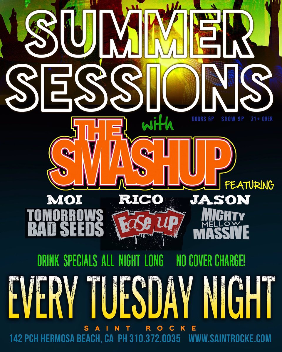 Every Tuesday we get down in hermosa <a href="/SaintRocke/">Saint Rocke</a> come get some