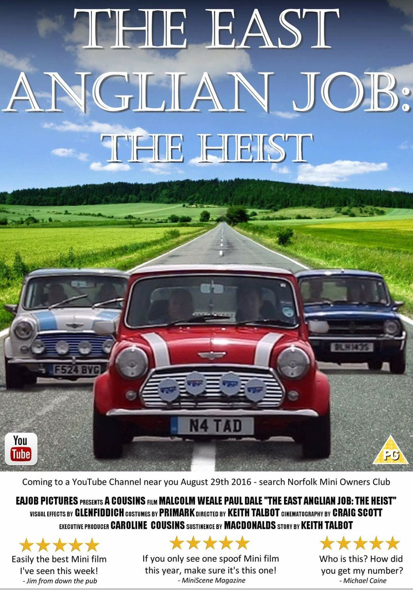 EastAnglianJob's tweet photo. Coming soon the an #nmoc #EAJob this month! Come and see the world exclusive premiere! https://t.co/J4F58W4nph