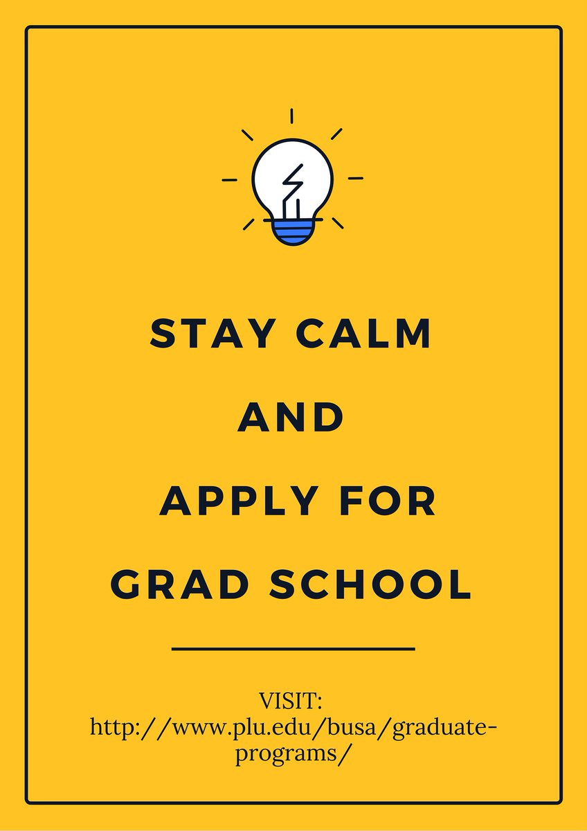 PLUBUSA's tweet image. There is still time to apply! Do not miss out on the chance to further your education: plu.edu/busa