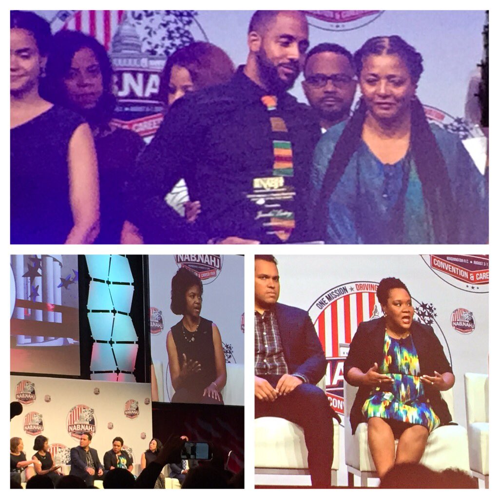 SylvanSolloway's tweet photo. In awe of our @nyu_journalism @NYUAlumni and all the amazing things they're doing/recognition received #NABJNAHJ16 https://t.co/nz7BgN6Tyi