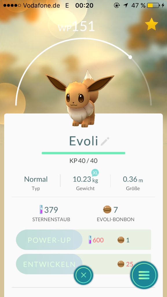diamantenglitze's tweet photo. Omg es ist sooooo verdammt süß 😍 #evoly #Pokémongo @samiioriginal 🙀💕 @LenaVanille *-* https://t.co/9XL1A0DsrI
