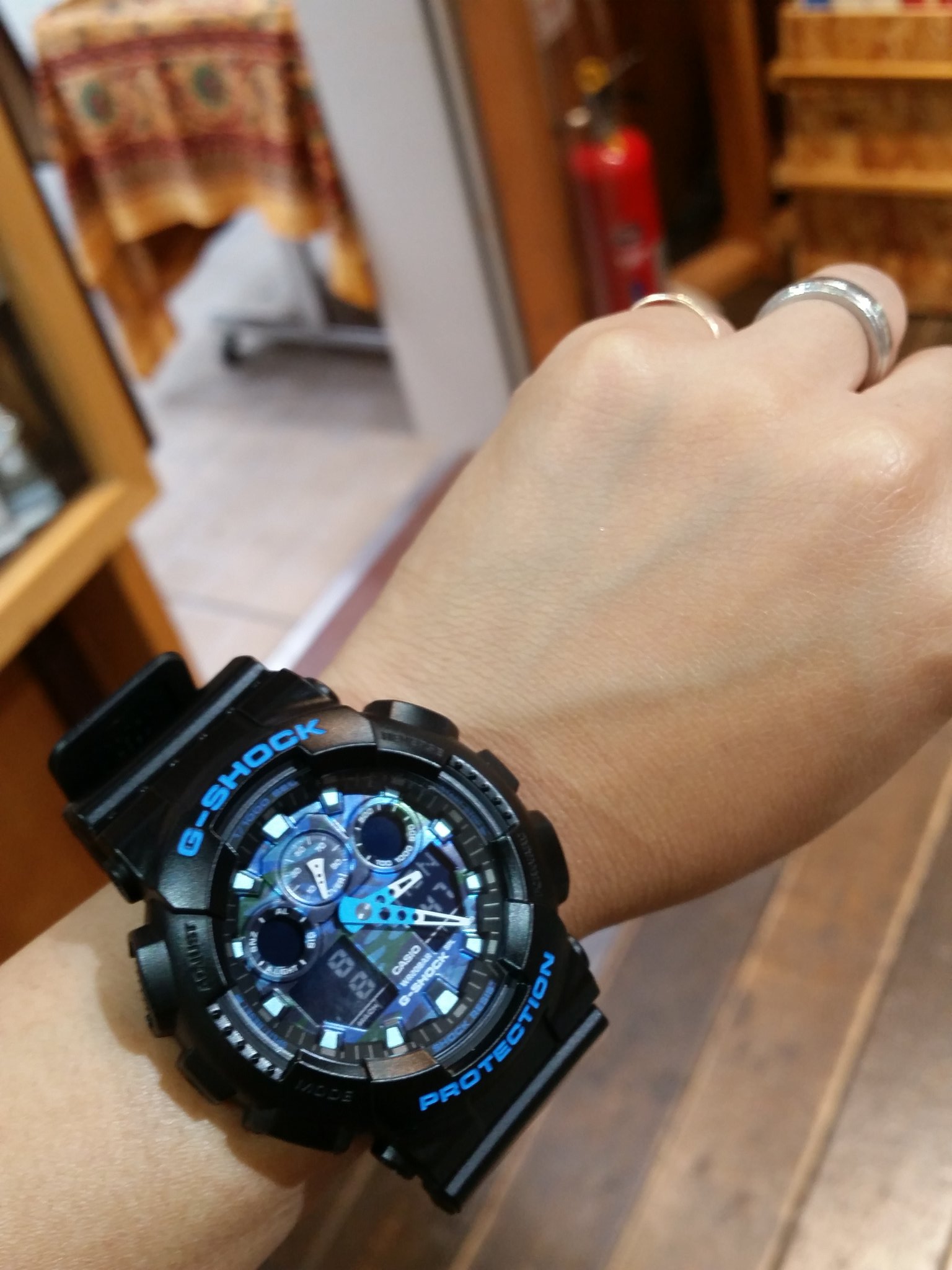 G-SHOCK 色あせ ビッグフェイス