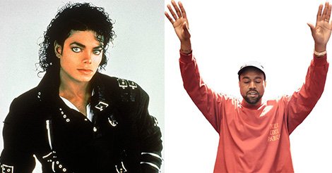 Complex's tweet photo. Kanye West has more Top 40 hits than Michael Jackson: https://t.co/nCyhjHQiM0 https://t.co/FpsIRFY5y9