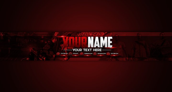 Giving away channel art to 3 people. All you have to do is subscribe to my YouTube  and retweet.