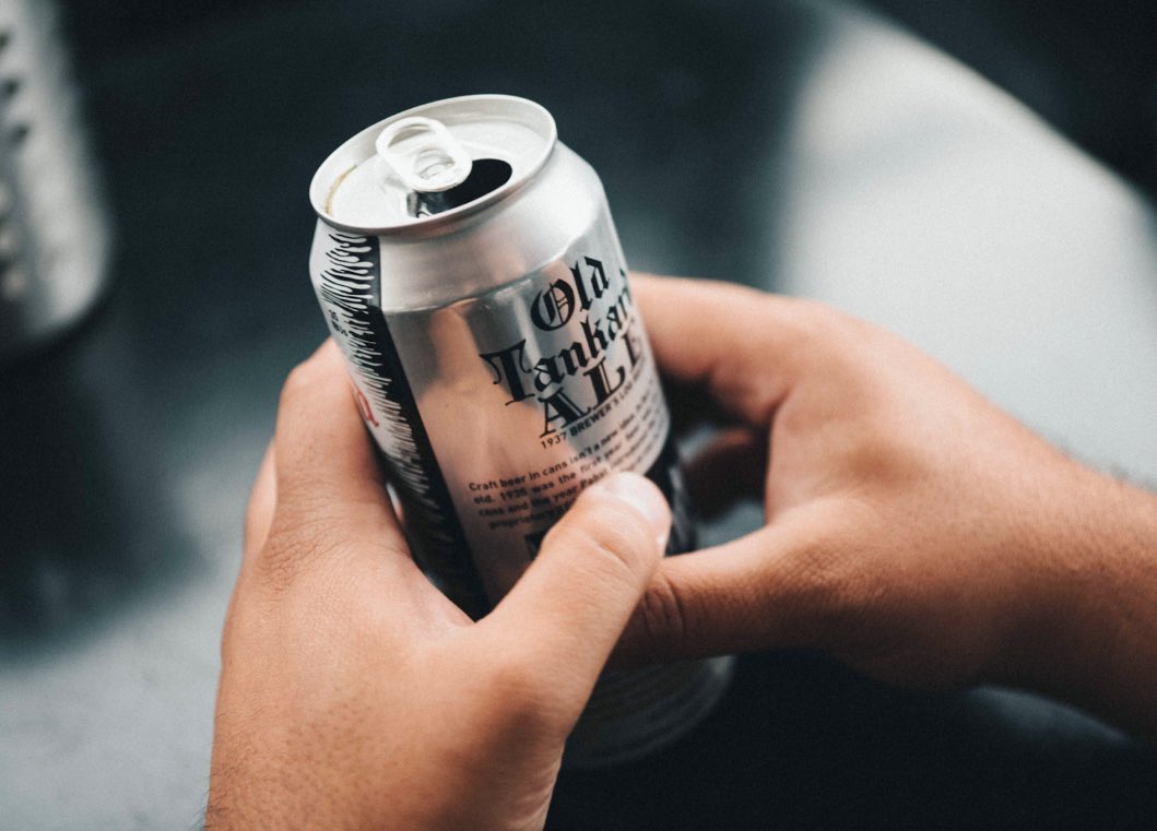 How many drinks does it take to get to the bottom of an OTA can? #RaiseYourTankard #oldtankardale