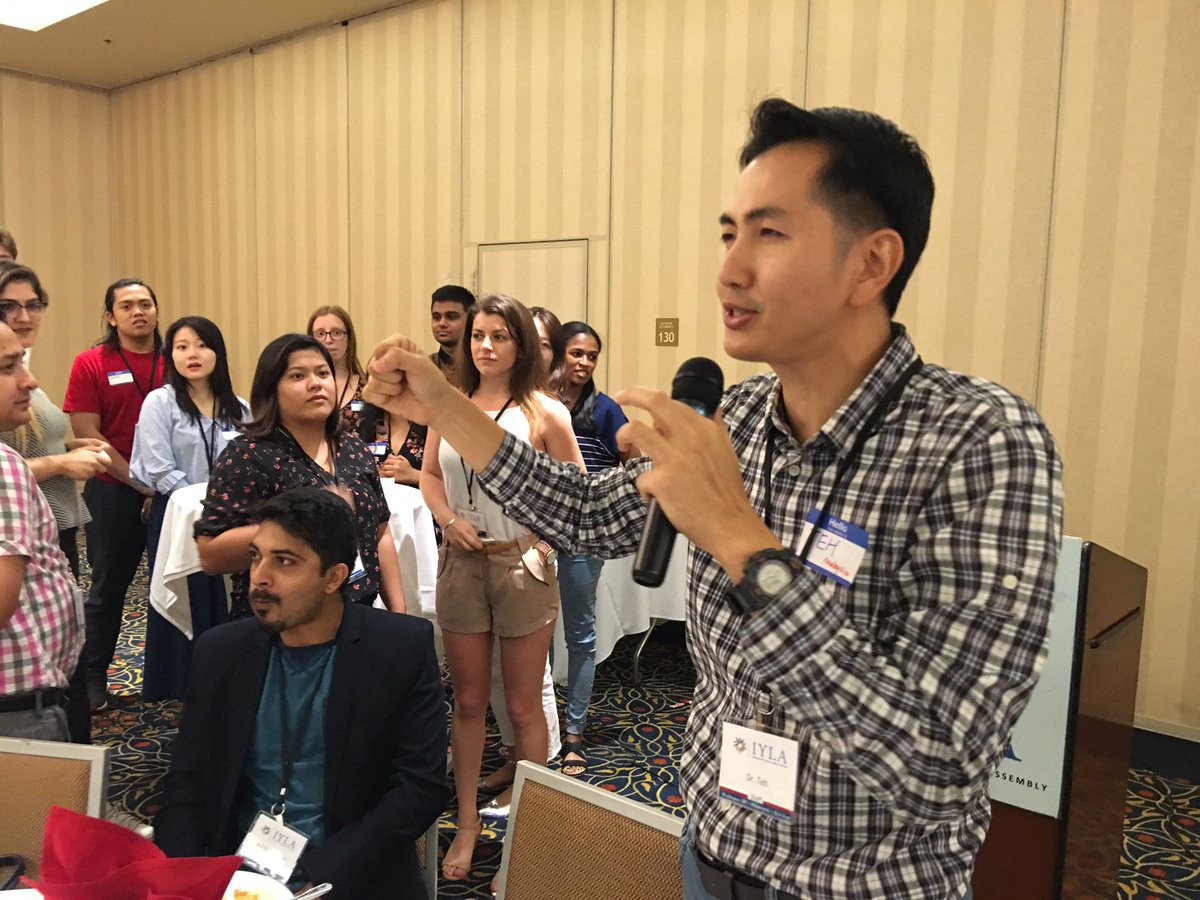<a href="/suthye/">Teh Su Thye</a> leading ice breakers in <a href="/IYLAinfo/">IYLA</a> #IYLA2016 #IYLA #YouthNow #GlobalGoals