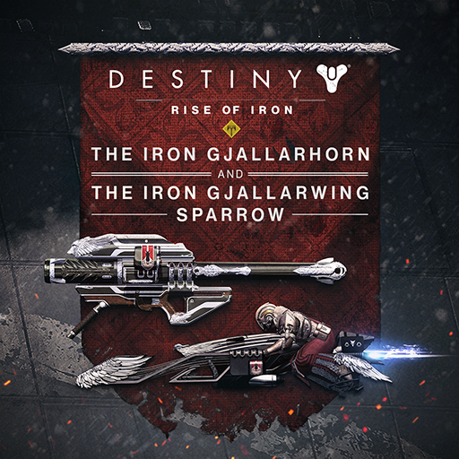 Bungie's tweet image. Rise of Iron is available for pre-order on PS4 and Xbox One. Go reserve your Iron Gjallarhorn and Iron Gjallarwing.