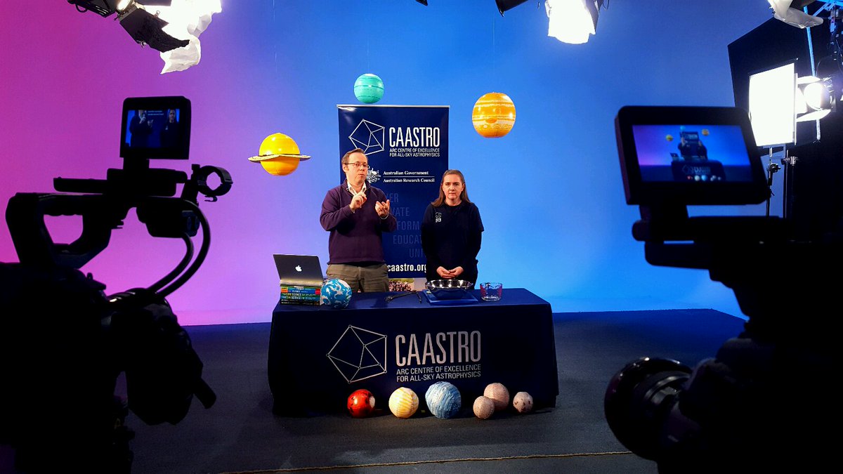 GabNguyenSci's tweet photo. Final sound checks before Awesome Astronomy goes live! #citc16 https://t.co/E4BVqzcgZs