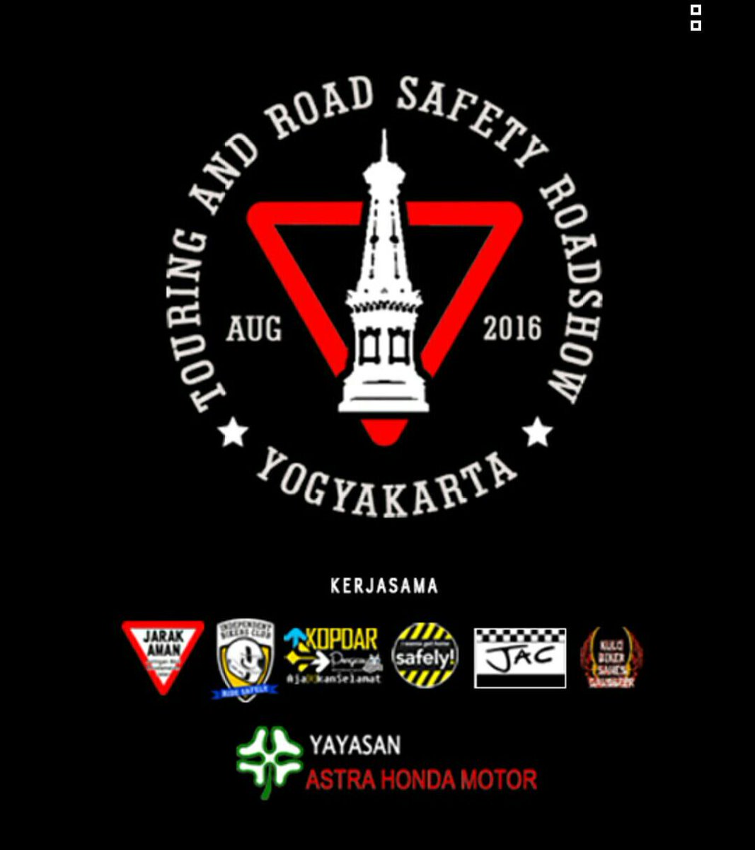 Aksi bersama peduli lalu lintas, tugu, 27 ags 2016 pkl 15.00 WIB. Be there! <a href="/edorusia/">landbankcoid</a> <a href="/luckysubiakto/">Lucky J. Subiakto 🔻🍉</a> <a href="/starjogja/">STAR FM 101.3</a>