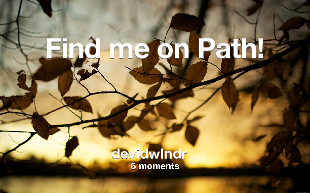 Vii_Dev's tweet photo. Find me on #Path now! Go to https://t.co/r6auHIuQq7 https://t.co/H1TqLWiI7K