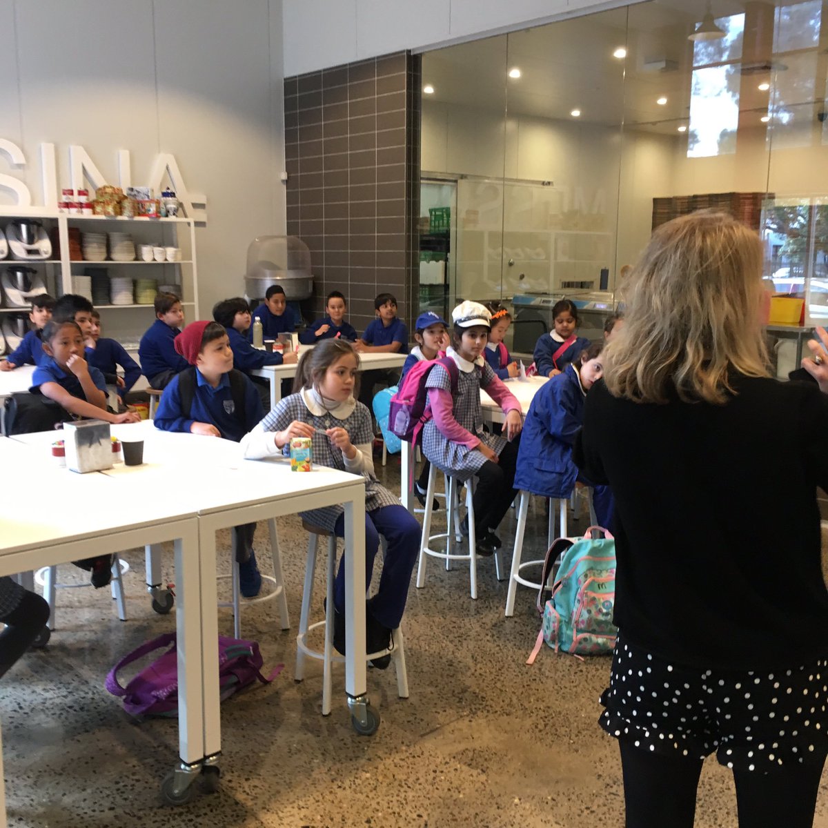 merrylandseast's tweet photo. So lucky to be at @GelatoMessina today! #PBL #projectGelato. https://t.co/R7jEpIa1Pp