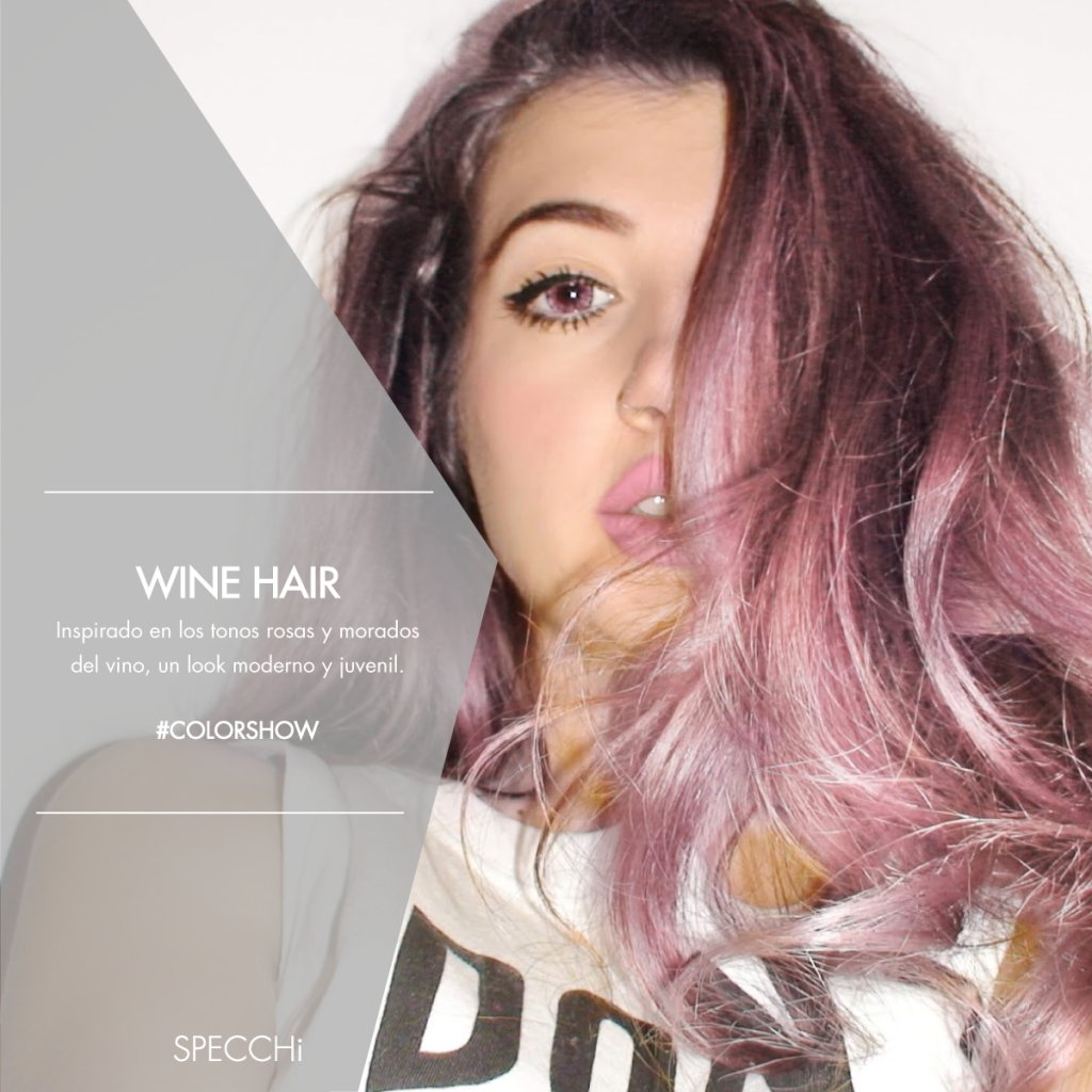 SpecchiSalon's tweet photo. HAIR TREND ALERT: Wine Color. Descubre como lograr el tono perfecto para ti: poner link aquí #SPECCHi #COLORSHOW https://t.co/VA4WJZRE5c