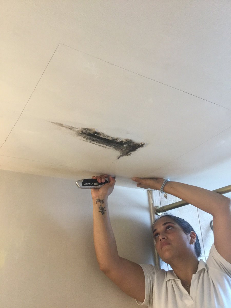 Cmr 305 On Twitter Leak From Leaking Wax Seal Of Toilet Above Cmr 305