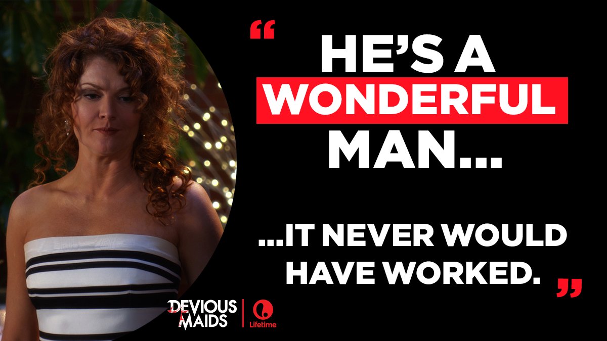 At least she's honest! #DeviousMaids