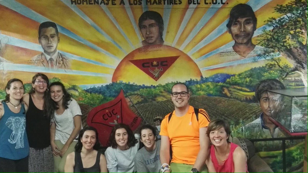 QuetzalRebelde's tweet photo. Avui dia intens al @CUCGuatemala per conèixer l'organització i preparar els viatges als departaments! @setemcat https://t.co/iJrtPJdV34