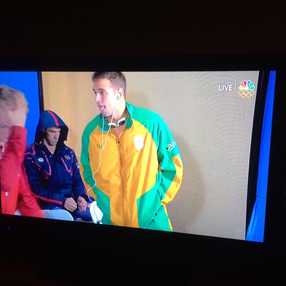crystal_deann's tweet photo. #MichaelPhelps is ready to knock the obnoxiousness out of this guy. #Rio2016 https://t.co/nwx2crvmGr