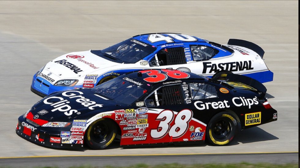 19jmkelle's tweet photo. #JasonLeffler & #BryanClauson March 22, 2008 #Pepsi300 @ #NashvilleSuperspeedway. Finished 13th & 17th. #NASCAR #RIP https://t.co/ZxioGd0kja
