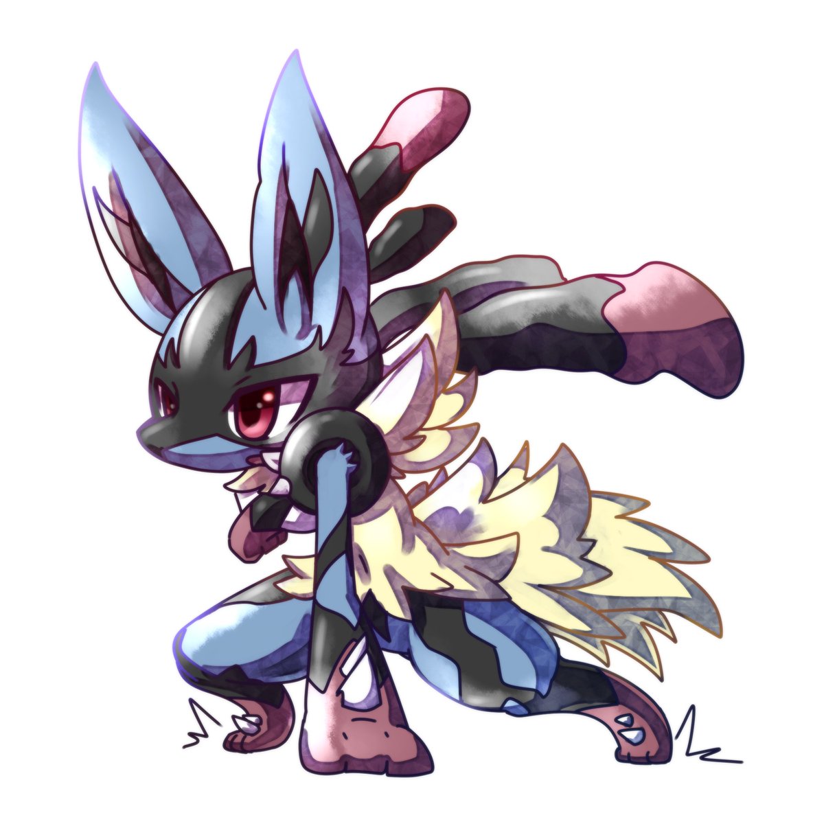 Hey guys and gals, who's ready for this Mega Lucario #Bi #MostlyDom #S...