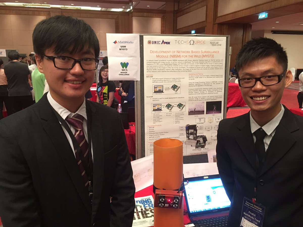 samprabh's tweet image. Poaching surveillance system using #MATLAB #innovatemalaysiacompetition