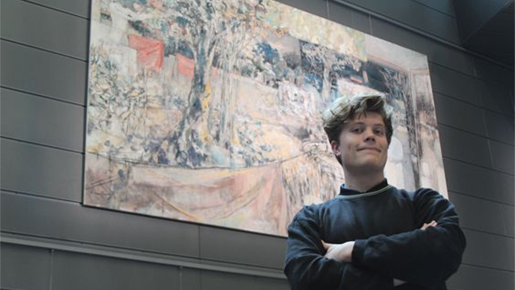 basware's tweet photo. One of the joint #ArtofBasware 2016 winners Ville Laurinkoski with "Hermeneutiikkaa Europa" https://t.co/eYdx12JCDR https://t.co/p7DbHGX9gw
