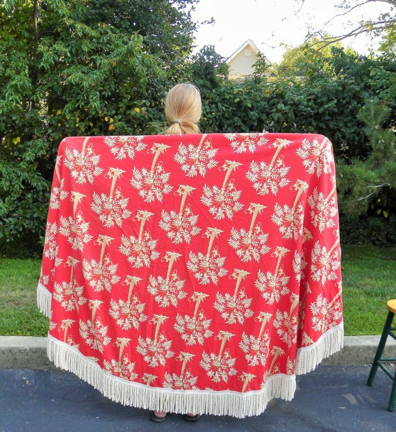 fieldsofvintage's tweet photo. #vintage #TableCloth #PatFreund #screenPrint #PKaufmannFabrics #Monkeyprint #palmTree https://t.co/eadkaNyf9Q #etsy https://t.co/KHAdSspxyZ