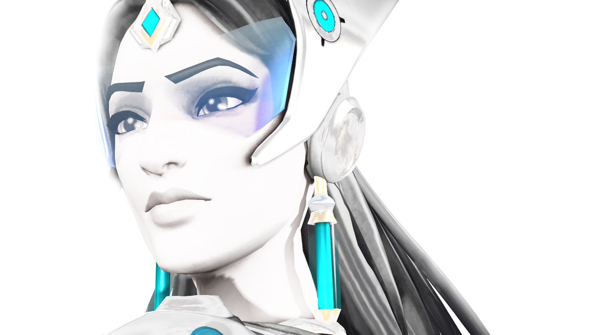 Jun Jun Im Not Agent Symmetra Photoshop Edit Version 2 Overwatch オーバーウォッチ Blizzard Art Symmetra