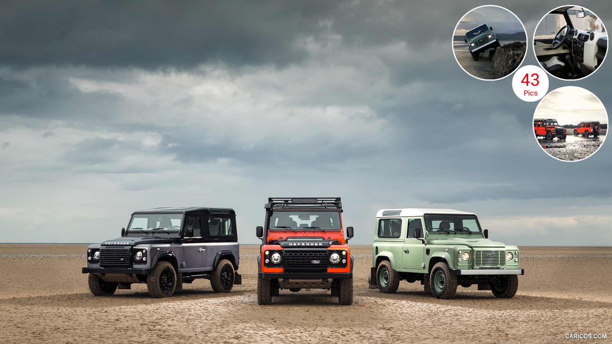 DefenderFans's tweet image. What a perfect day for the beach... #beach #defender #LandRover