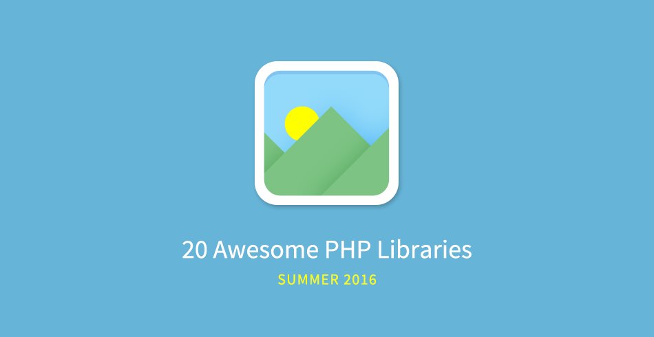 webeazy's tweet image. 20 Awesome #PHP Libraries #developpement buff.ly/2aW74tF