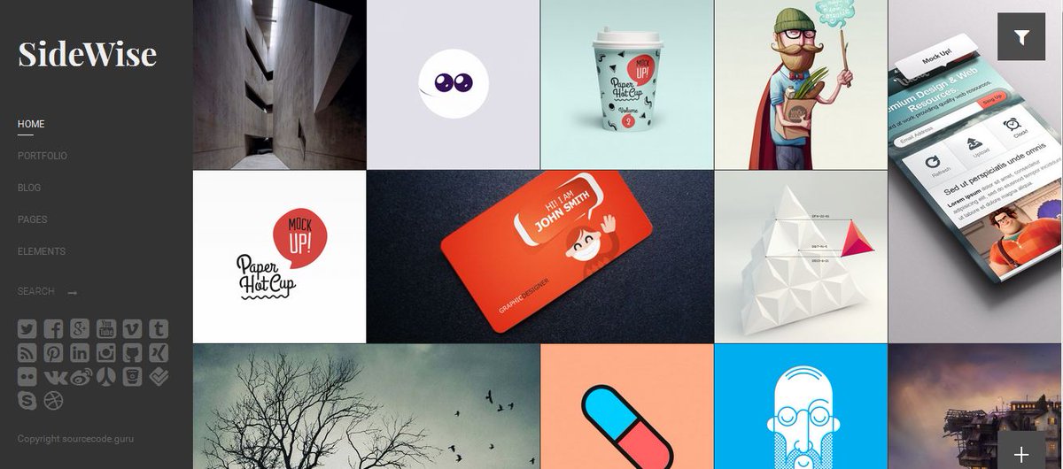 Sourcecodeguru's tweet image. Full-screen and Mixed Design template portfolio theme available at goo.gl/GM0aYf