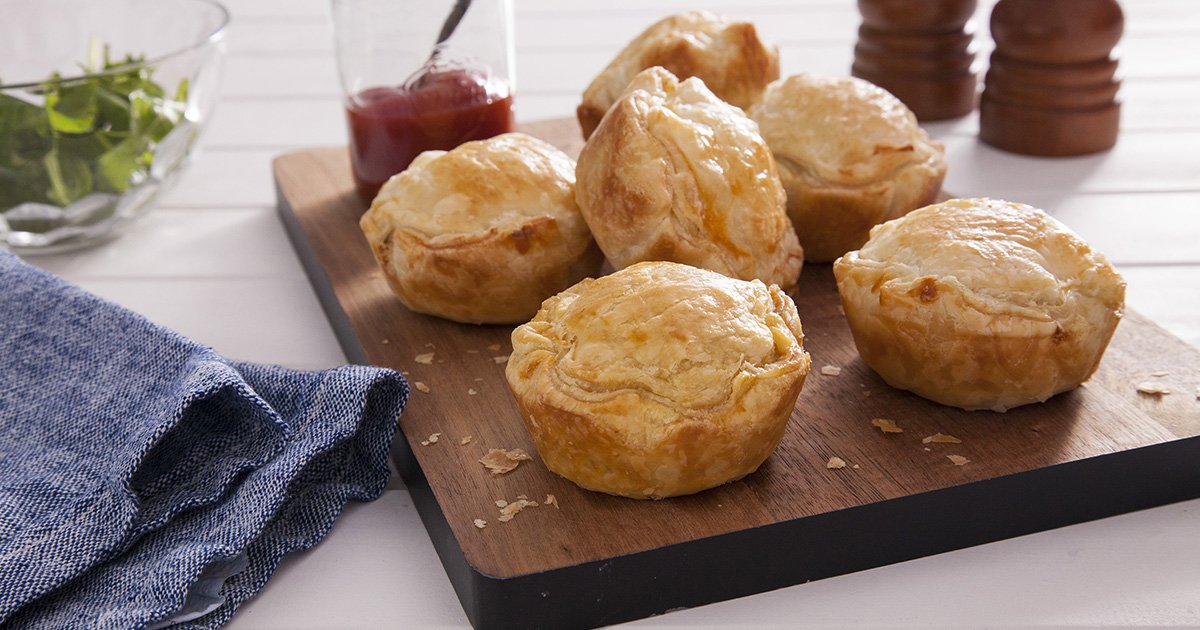 EdgellAu's tweet photo. These warm and creamy pies will be a new family favourite! https://t.co/HPrIzf8Cim #winterfood https://t.co/4Dbn85e5tT