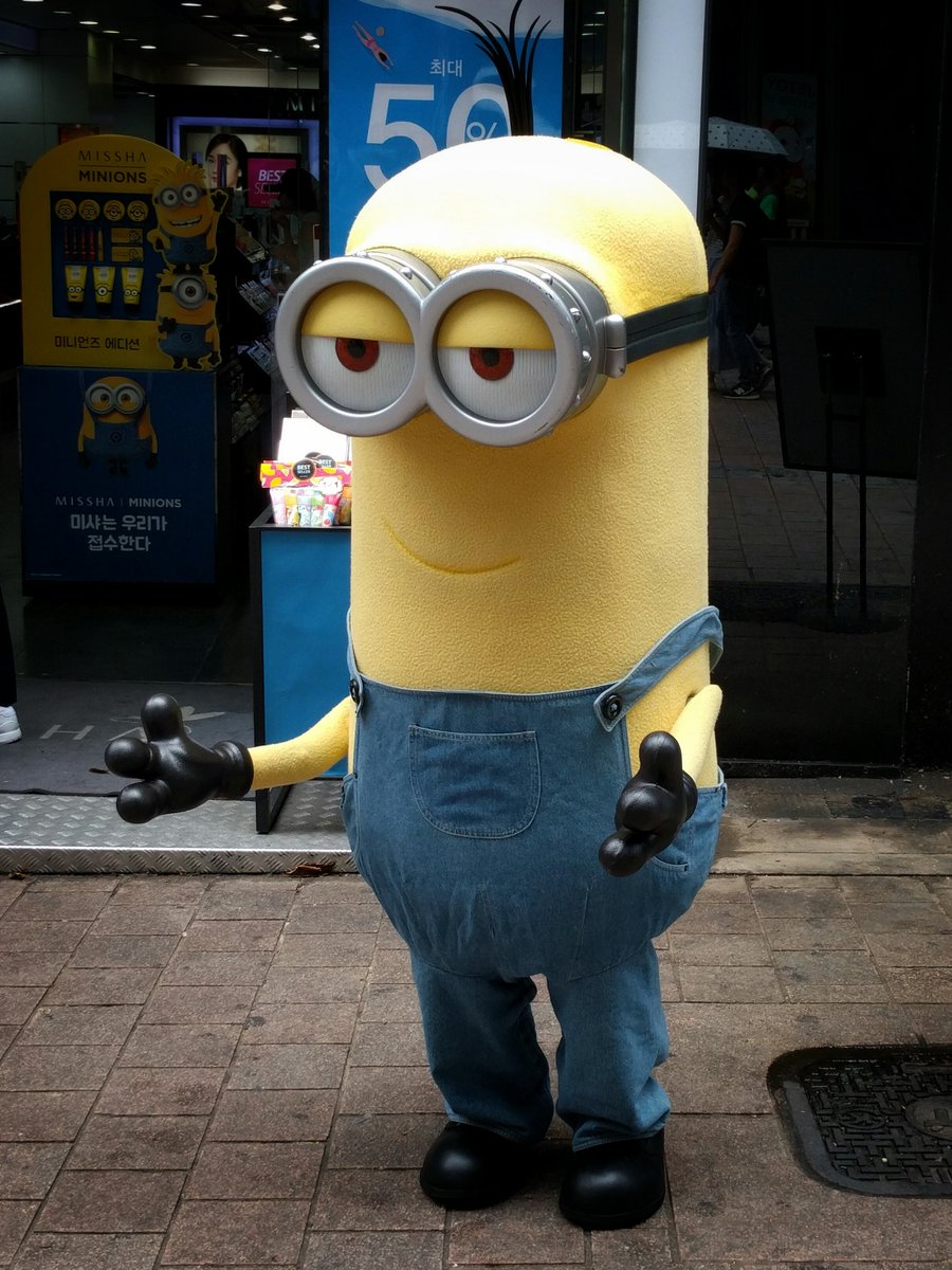 ট ইট র ソウル 明洞 ミョンドン 化粧品ブランド Missha ミシャ の売り場 で会ったミニオン ケビン かわいいですか ミシャがミニ オンズ コラボエディションを発売 ソウル 明洞 ミニ オンズ Missha ミシャ ミニオン ケビン